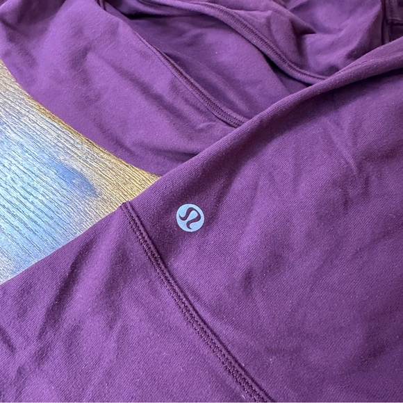 Lululemon Women's Burgundy On Repeat Rulu Hoodie Size 4 - Picture 8 of 10